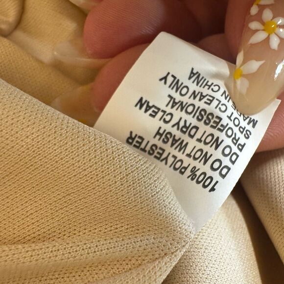 NWT IEENA For Mac Duggal Sequined Cowel Neck Faux Wrap Dress Size 4 style 11287 - Picture 8 of 10